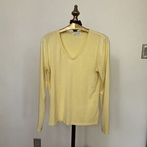 Kettlewell long sleeve tee in Lemonaid